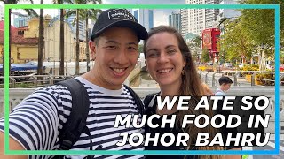 SO MUCH FOOD! // Day Trip to Johor Bahru From Singapore