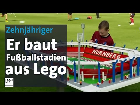 Fußballstadion aus Lego | BR24