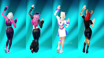 Fortnite Hear Me Now Emote With Haze Haylee Skye Skin Thicc 🍑😜😍🔥 Who Won ?