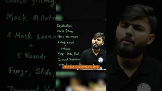 JoSAA Counseling Complete Procedure: Mock Allotment, Fees & Freeze/Slide/Float