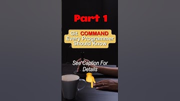 "Mastering Git: Essential Git Commands for Programmers [Part 1]" | #github