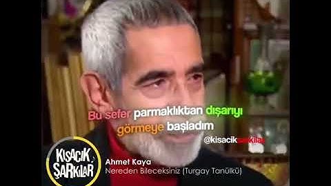 Thumbnail of Ahmet Kaya - Nereden Bileceksiniz ( Turgay Tanülkü) Duygusal Konuşma