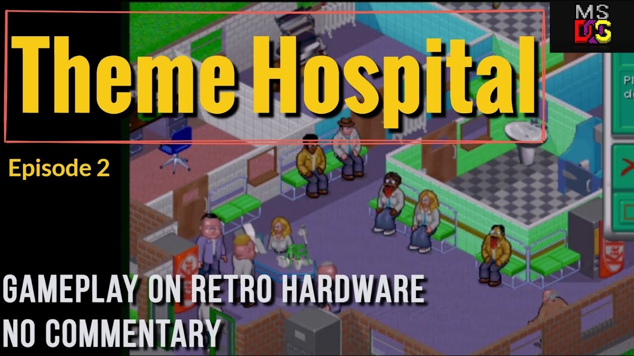 Theme Hospital [Ep.2] - Retro PC Gameplay [AMD K5 PR166  S3 Virge MSDOS 6.22][No Commentary]