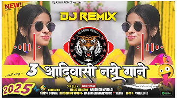 3 आदिवासी नये गाने - 🔥 Aadiwasi Dj Song New 2025 || Singer Anil Piplaj tranding new timli song 2025
