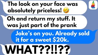 【Pear】High school bullies pranked me with items worth $20k, so I sold them.