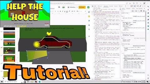 How I made a game using google slides! (Full tutorial with time stamps)
