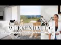 HOME UPDATE, SHOPPING FOR A NEW SOFA, NEW OUTDOOR FURNITURE, HOME DECOR | WEEKEND VLOG