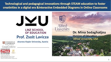 Webinar#4: Technological and pedagogical innovations through STEAM Ed & Diagrams in Online Classroom