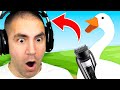 THIS GOOSE CUT MY HAIR OFF! - Untitled Goose Game