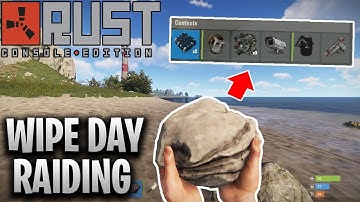 Wipe Day Raiding - Rust Console Edition (Part 1)