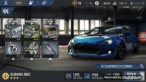 NFS No Limit - SUBARU BRZ Get Blueprint! 02