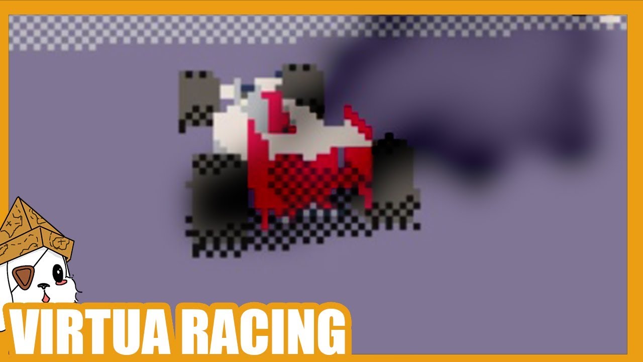 IT'S RIIIIIDGE RACER! Let's Play Virtua racing demake