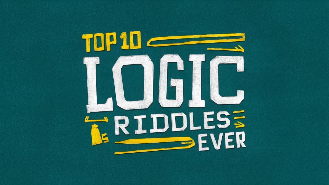 Top 10 Hardest Logic Riddles Ever - YouTube