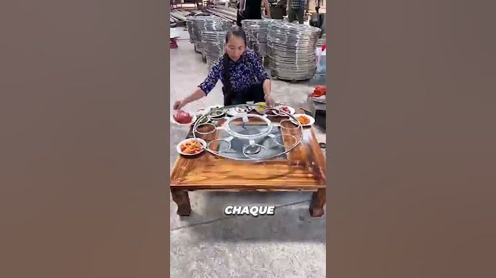 She creates a rotating tray to make food distribution easier!😮