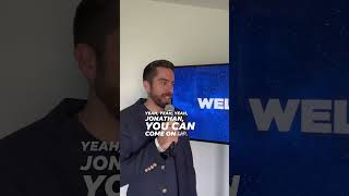 Awkward intro to next speaker