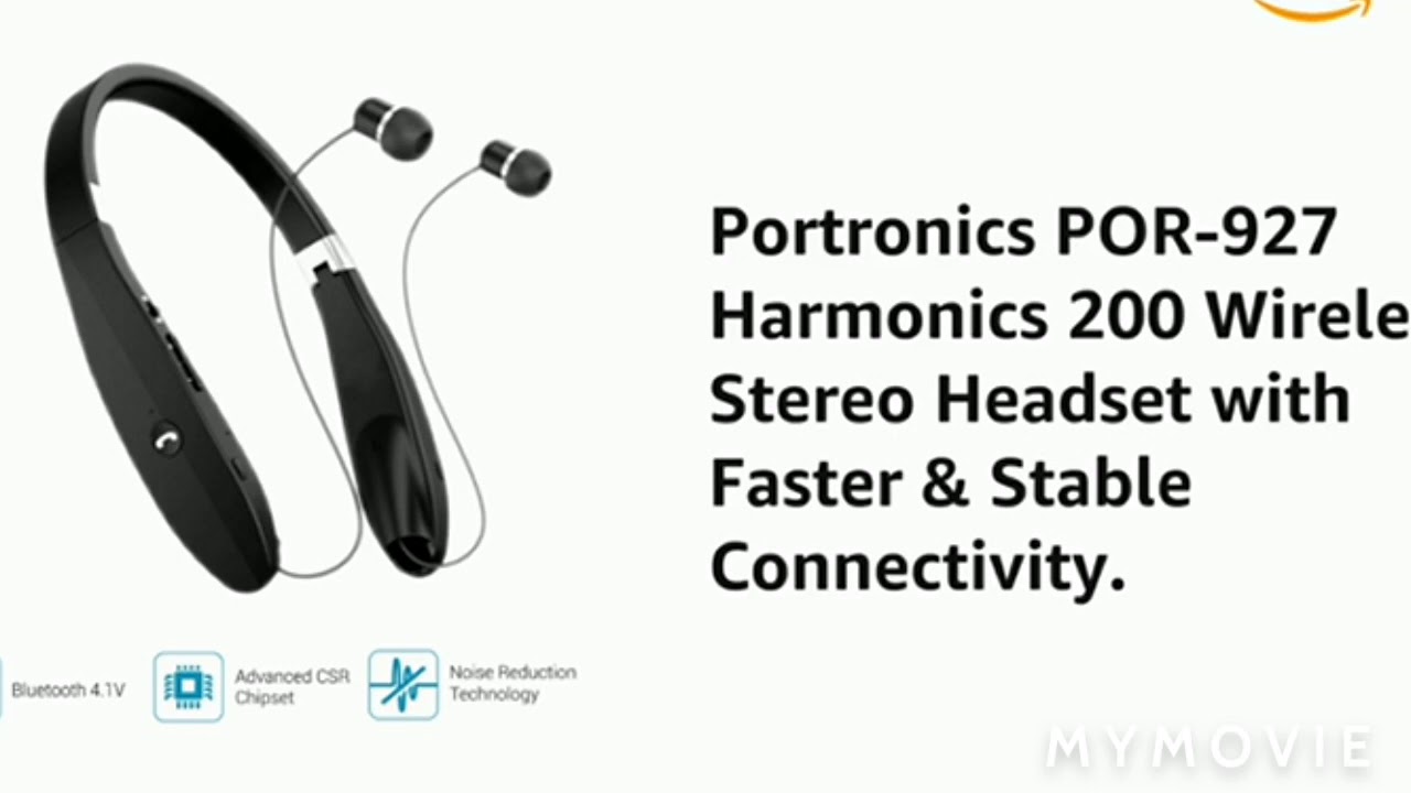 Protronics por-927 harmonics 200 wireless stereo headest