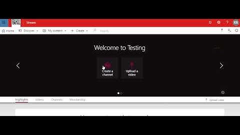 Microsoft Stream Tutorial and Introduction Step by Step