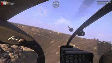 ArmA 3: Landing the Hummingbird with No Tail Rotor