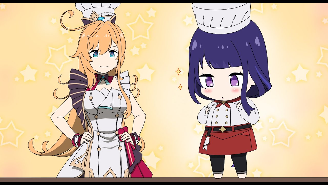 Baby Ei Wants to Learn How to Cook | Genshin Impact Animation