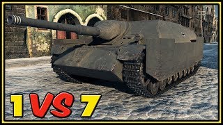 Jagdpanzer IV - 12 Kills - 1 VS 7 - World of Tanks Gameplay