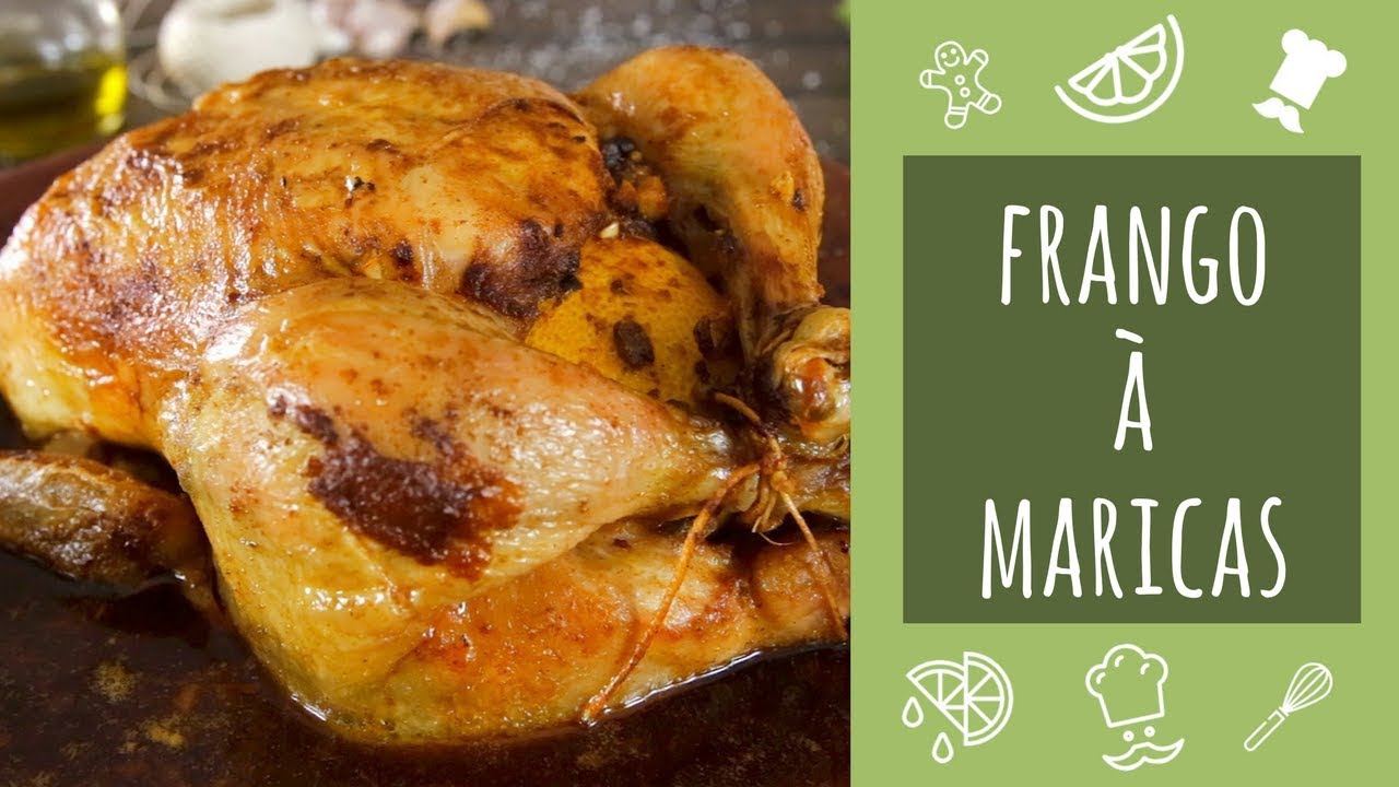 Frango à maricas (receita de frango assado com