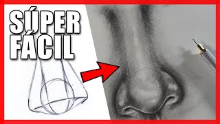 How to Draw a Realistic Nose in Pencil Step by Step - Well Explained