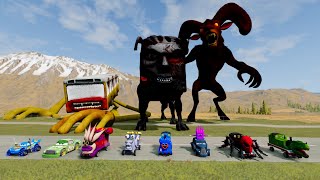 ALL BIG MONSTER & RESIZABLE OCTOHURLER THOMAS TRAIN,RESIZEABLE HUGGY WUGGY,MC QUEEN - BeamNG.Driver