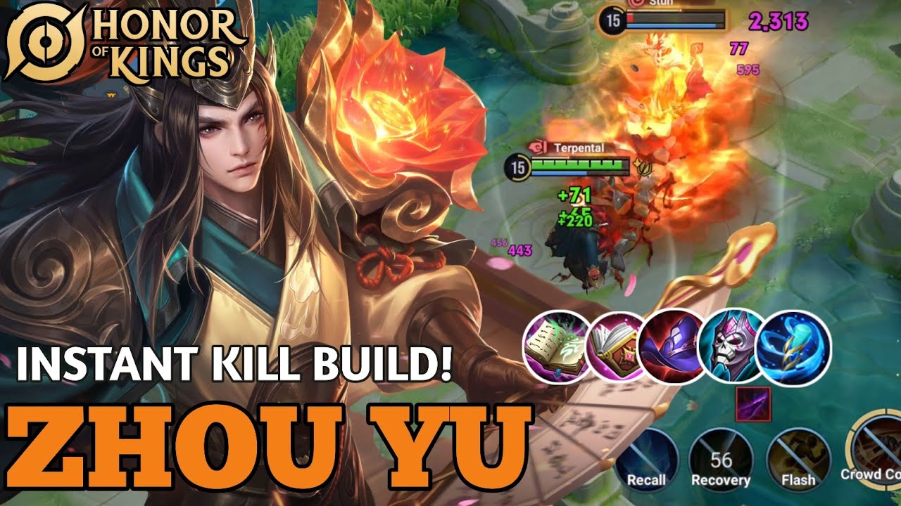 Zhou Yu Best Build - Bakar Bakar Musuh! | Honor of Kings