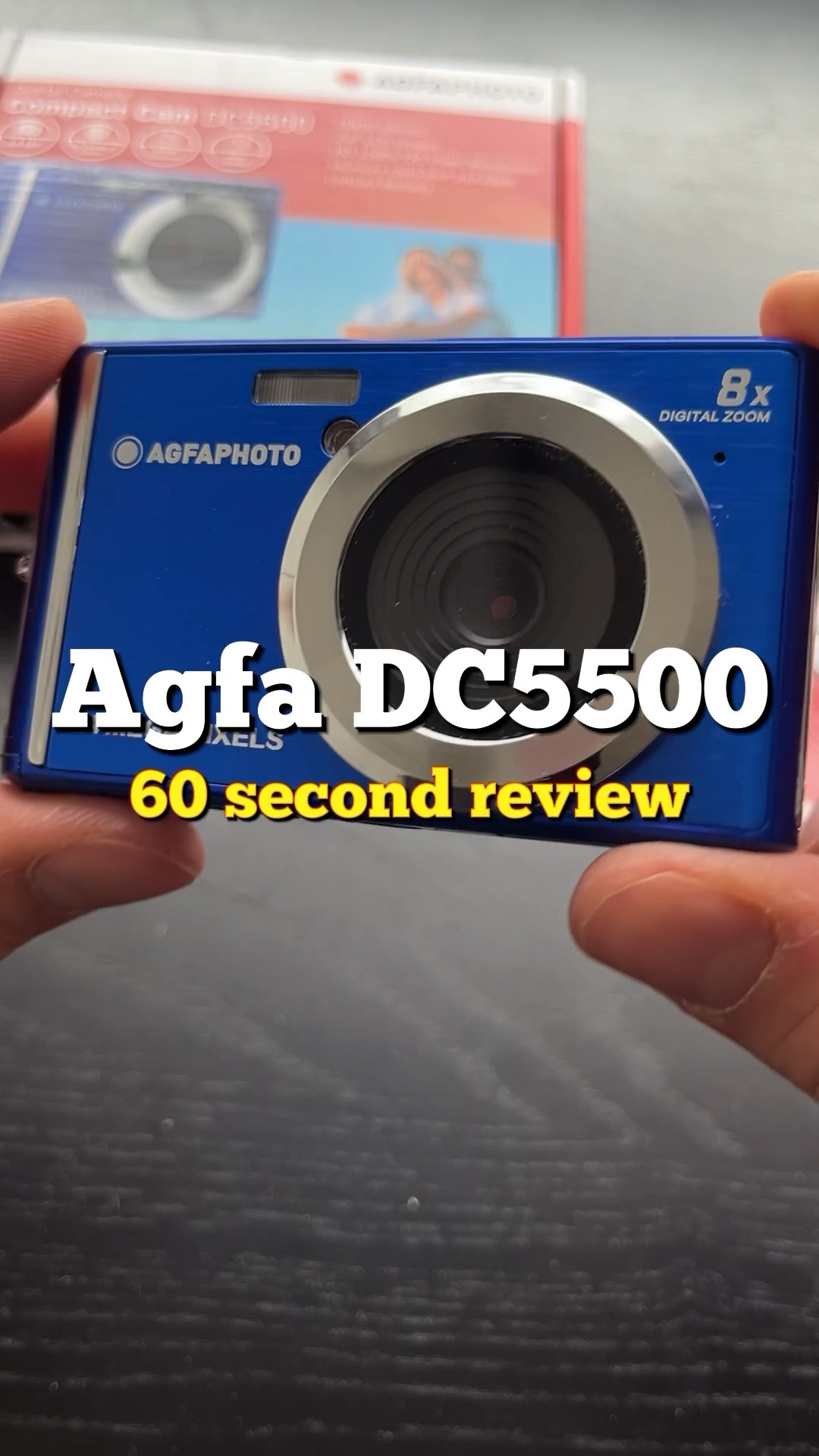Agfa Foto Realishot DC5500 compacte digitale camera - zwart