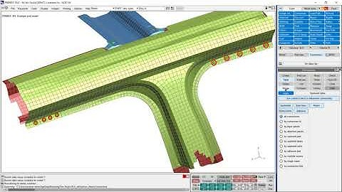 Expert LS-DYNA tools - SPR connections