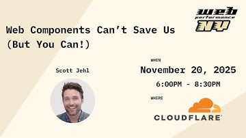 Web Components Can’t Save Us. (But You Can!)