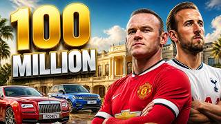 Who is more rich Wayne Rooney vs Harry Kane 100 Million