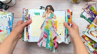 More ways to use only FREE magazines to decorate your Junk Journal