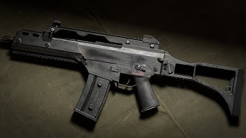 HK G36C  3D Model