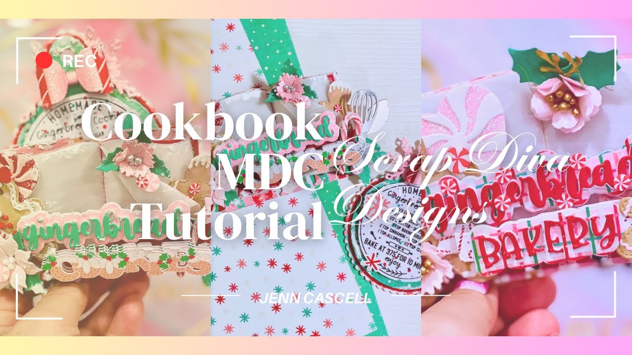 Пошаговое руководство по созданию 3D-проектов MDC от Scrap Diva Designs @ScrapDiva29