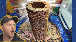 Impossible High Risk Coin Tower!! $10,000 LIVE