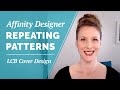 Using Stock Seamless Patterns in Affinity Designer | High-Quality Low Content Book Cover Design