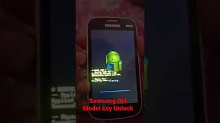 Samsung Old Modal Phone Way Unlock Password