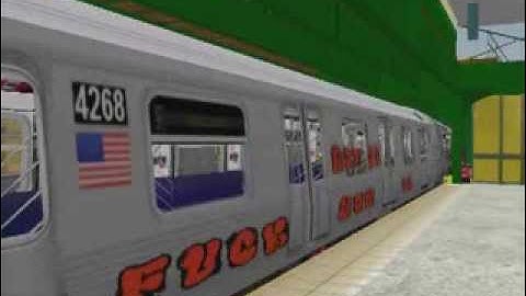 OpenBve:R153 Not in Service train Train Bypass West Eighth Street -- New York Aquarium