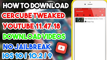 New How To Install Cercube Tweaked YouTube/Download Videos (NO JAILBREAK) iOS 10/9 iPhone/iPod/iPad