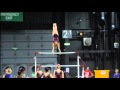 Brenna Dowell (USA) - Uneven Bars - Worlds 2015 Training