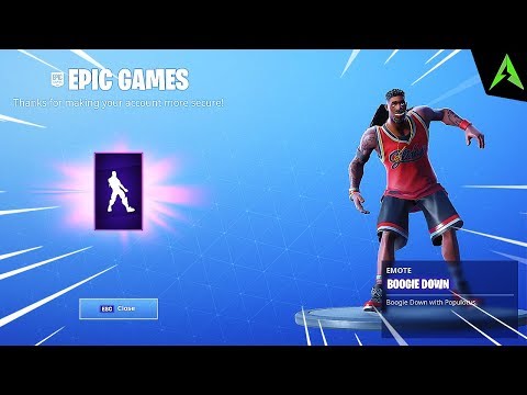 CUM SA PRIMESTI EMOTE-UL *FREE* BOOGIE DOWN IN FORTNITE..