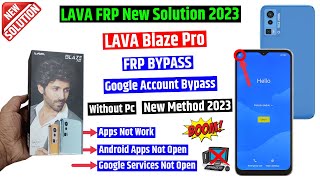 All Lava Mobile Frp Unlock | Lava Blaze Pro Frp Bypass | Android 12 |  (without pc)