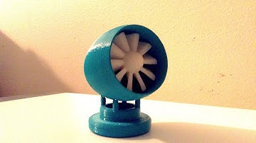 3D Printing Time-Lapse ( Functional RC Jet Engine)