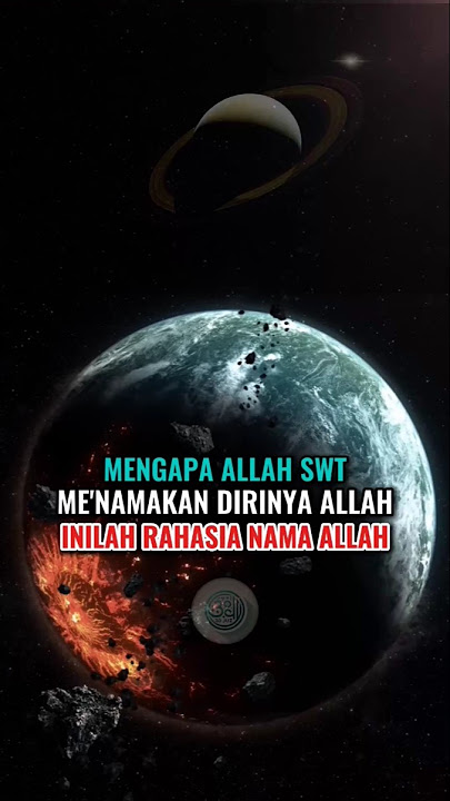 MENGAPA ALLAH SWT MENAMAKAN DIRINYA ALLAH❓INILAH RAHASIA NAMA ALLAH #feedshorts #kontenislami #allah