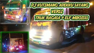 DJ KUTIMANG ADIK KU SAYANG VERSI TRUK RAGASA & ELF MBOIS LOPP (unofficial Vidio clip)