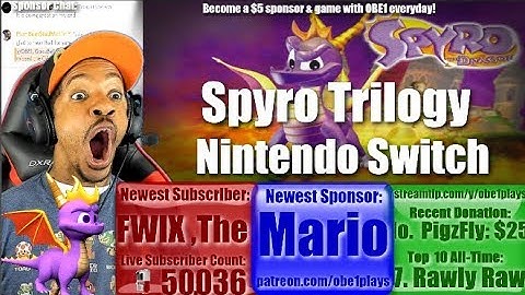 Spyro Remastered Trilogy Nintendo Switch Coming? Spyro Reignited