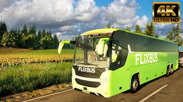 Fernbus Simulator - Scania Interlink HD | 4K Ultra HD |  GAMEPLAY !