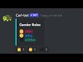 How to make reaction roles through carl bot on discord