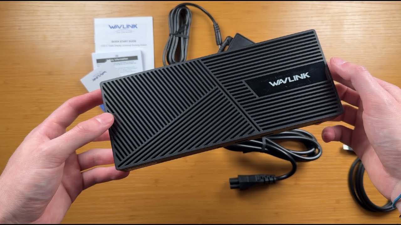 Wavlink USB-C Triple Display Docking Station [Review] - YouTube